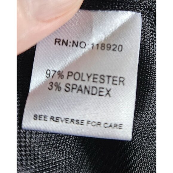 Womens Formal Black Satin Cocktail Dress Bow Detail Beaded Pockets Size L Sexy - Picture 13 of 13